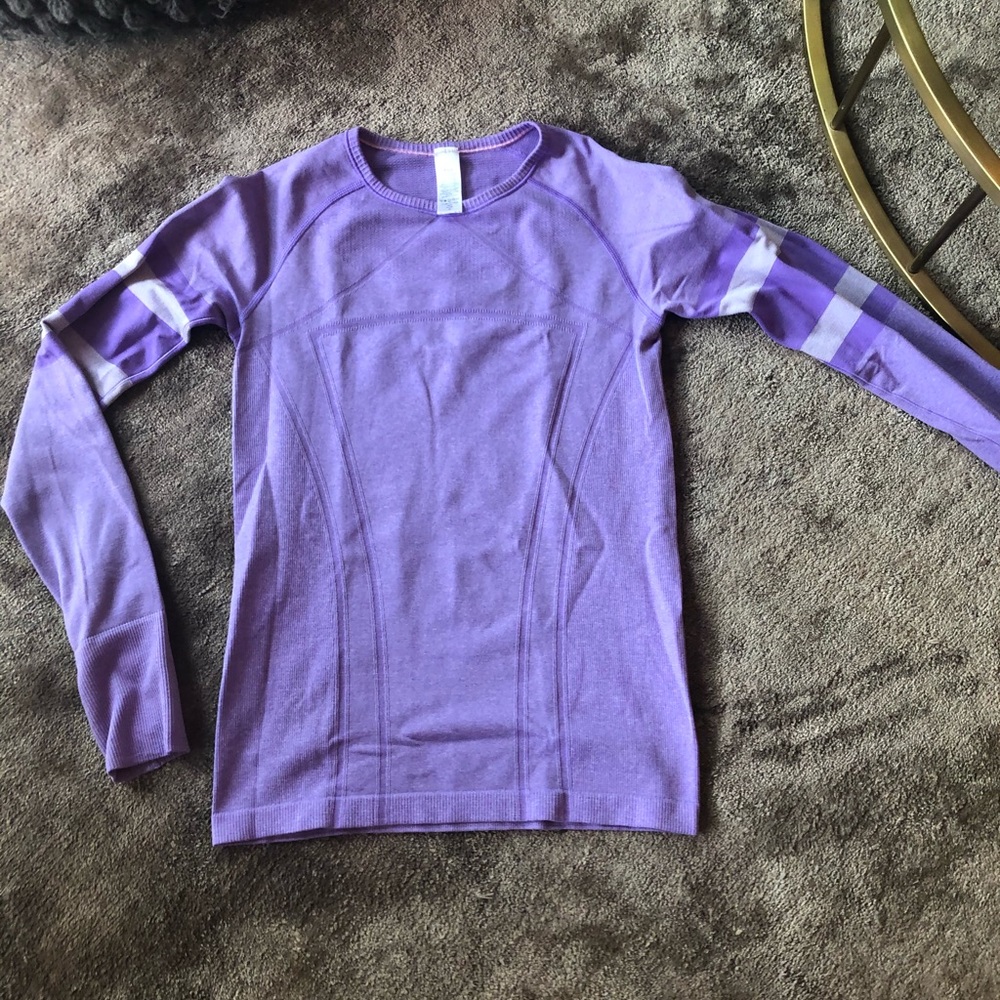 Purple Iviva long sleeve. Size 14.